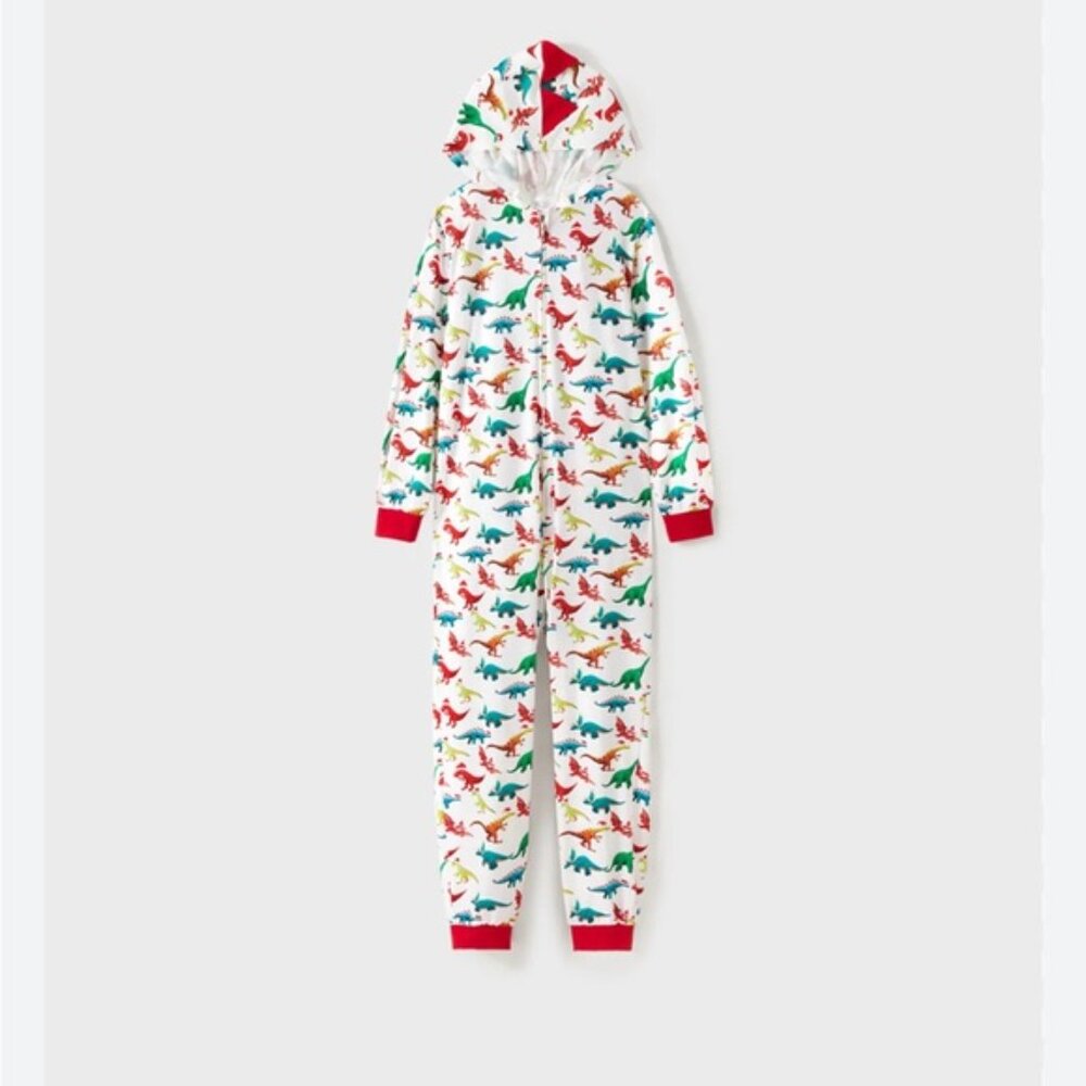 PatPat Men’s Pajamas Christmas Family Pjs Matching Set Dinosaur Costume - Picture 3 of 7